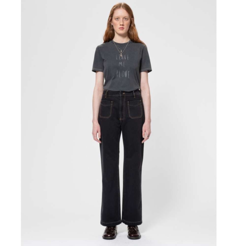 NWOT Nudie Western Black jeans size 30
